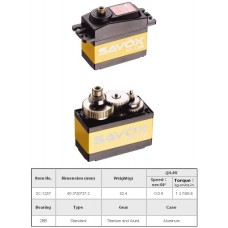 Servo Digital Savox SC-1258TG